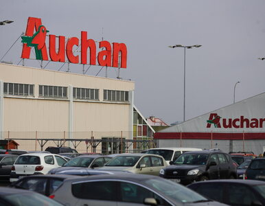 Miniatura: Likwidacja sklepów Auchan i Real w Polsce....