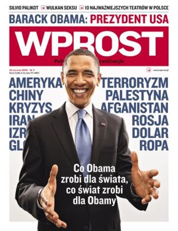 Okładka tygodnika Wprost nr 4/2009 (1359)