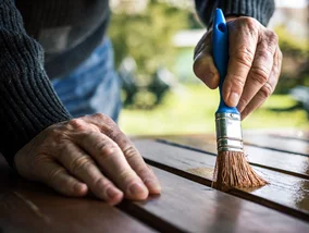 Miniatura: Deski na waszym tarasie są szare, a...