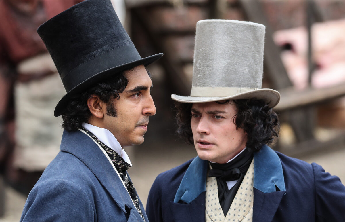 Dev Patel na planie „The Personal History of David Copperfield” 