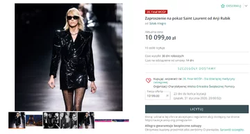 Zaproszenie na pokaz mody od Anji Rubik 