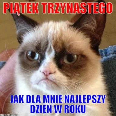 Piątek trzynastego. Internauci tworzą memy
