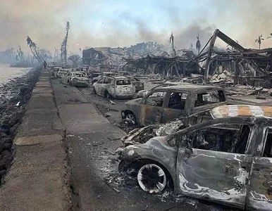 Miniatura: Wzrosła liczba ofiar pożarów na Hawajach....