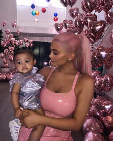 Kylie Jenner z córką Stormi 