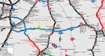 Mapa drogi S12