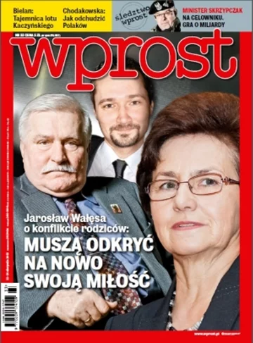 Okładka tygodnika Wprost nr 33/2013 (1590)