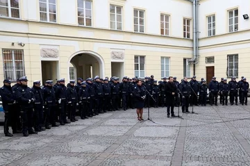 Kamery na mundurach policjantów 