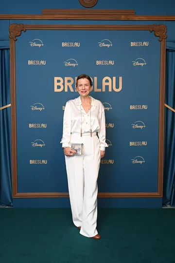 Agata Kulesza na premierze serialu „Breslau” 