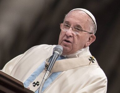 Miniatura: Papież Franciszek: Świadomy brak dzieci to...