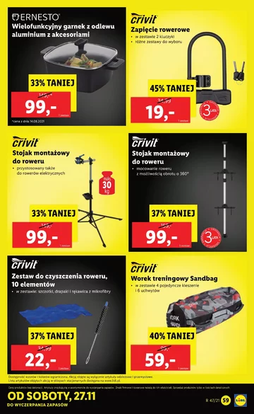 Gazetka Lidla na Black Friday i Black Week 2021 