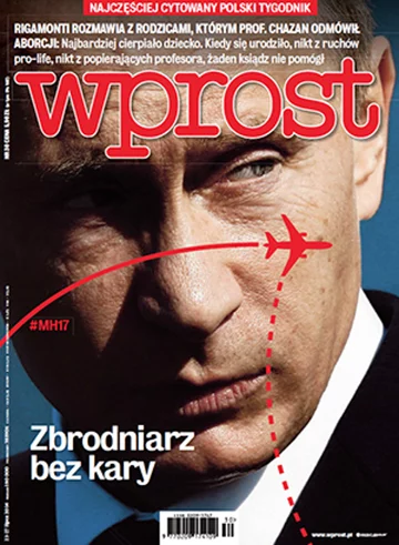 Okładka tygodnika Wprost nr 30/2014 (1638)