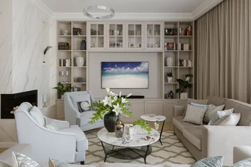 Hamptons w wielkim mieście, proj. MIKOŁAJSKA studio 