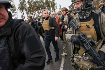 Andrzej Duda na Ukrainie 