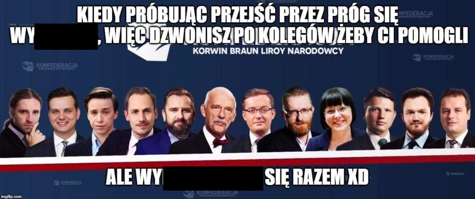 Miniatura: Memy po przegranej Konfederacji