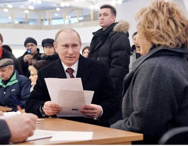 Miniatura: Putin miażdży konkurentów. Zostanie...