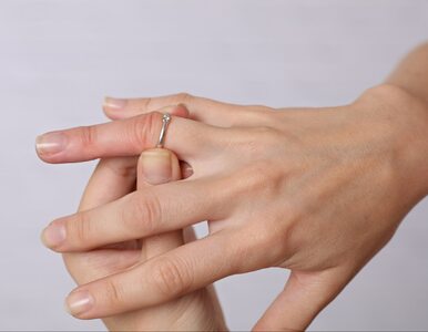 Miniatura: Nie możesz zdjąć pierścionka z palca? To...