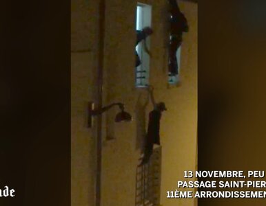 Miniatura: Zamach w Paryżu na wstrząsającym nagraniu...