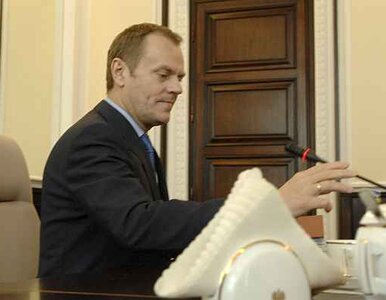 Miniatura: Tusk: katastrofa smoleńska? Na razie bez...