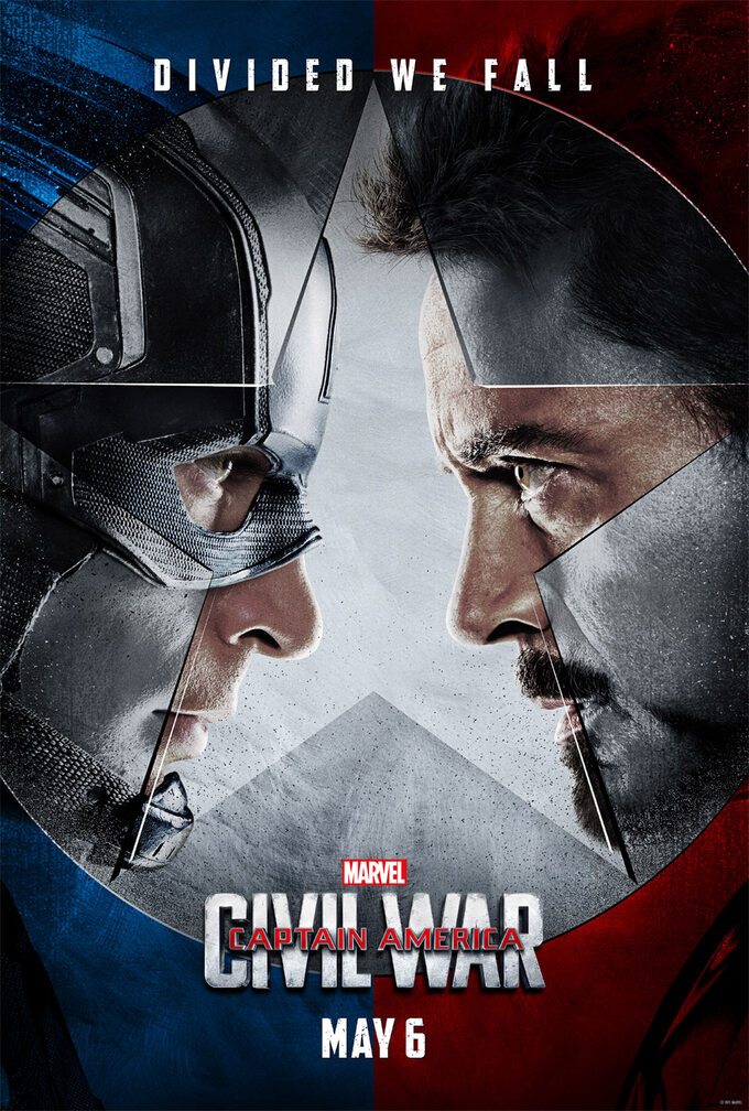 Captain America: Civil War (2016) - plakat