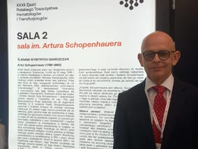 Miniatura: Prof. Zaucha: „Dziś leczymy chorych, w...