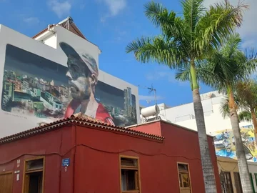 Murale w Puerto de la Cruz 