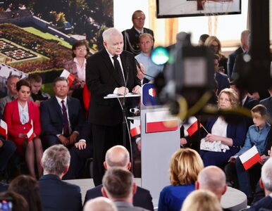 Miniatura: Jarosław Kaczyński z przestrogą w...