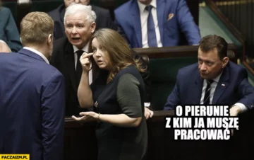 Mem po geście posłanki Lichockiej 