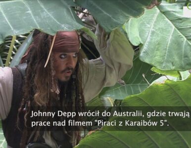 Miniatura: Piraci z Karaibów 5: Johnny Depp wrócił na...