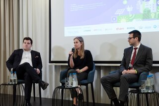 Od lewej; Radosław Maruszki, Sylwia Styka, Dawid Rejmer