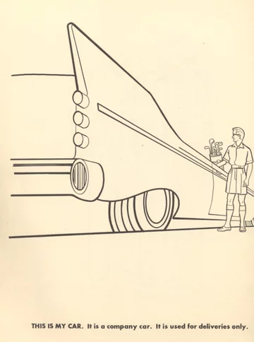 The Executive Coloring Book by Marcie Hans, Dennis Altman & Martin A. Cohen, 1961