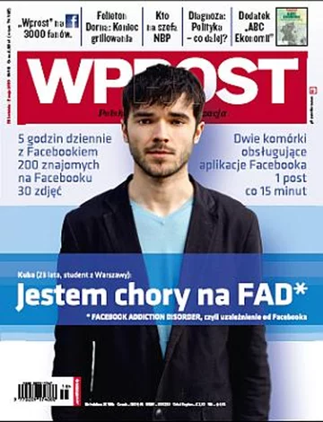 Okładka tygodnika Wprost nr 18/2010 (1421)