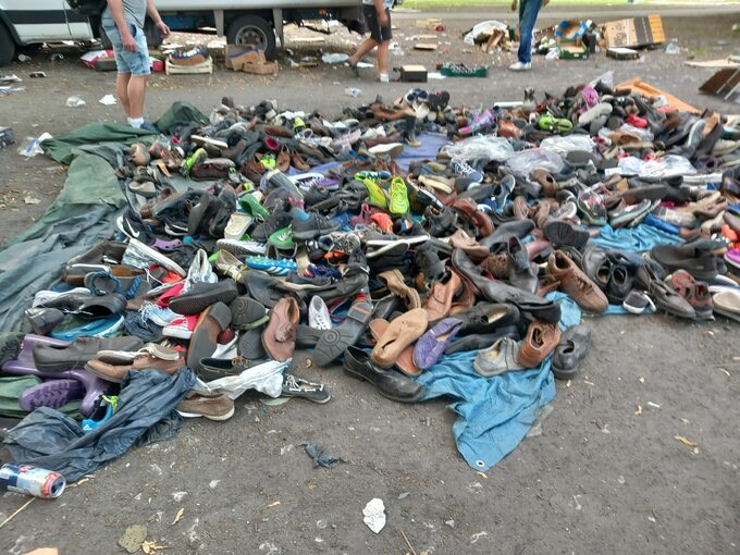 Buty na bazarze Olimpia
