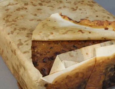 Miniatura: Ponad stuletnie ciasto znaleziono na...