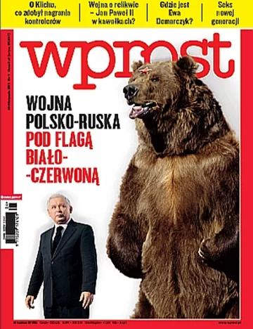 Okładka tygodnika Wprost nr 4/2011 (1459)