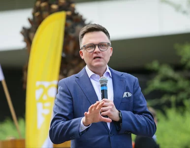 Miniatura: Hołownia o immunitecie Wosia: Realne jest...