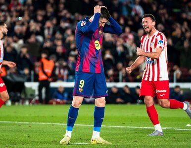 Miniatura: Hiszpanie kpią z Roberta Lewandowskiego....