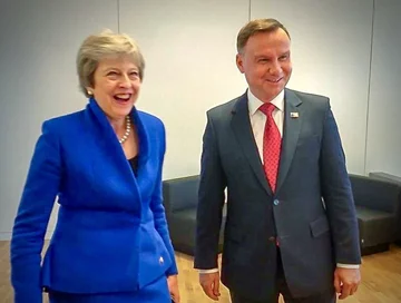 Andrzej Duda na Szczycie NATO w Brukseli 