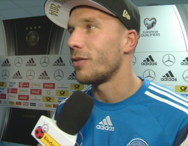 Miniatura: Podolski: Oby Niemcy i Polska pojechały na...