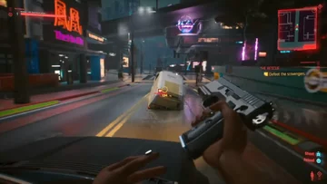 Błąd w Cyberpunku 2077 