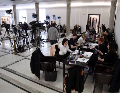 Miniatura: Członkowie rządu o mediach w Sejmie:...