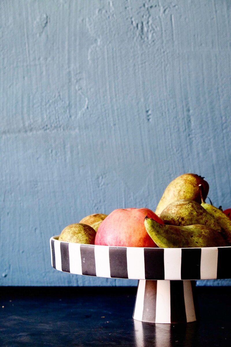 Ściana w odcieniu Azzure