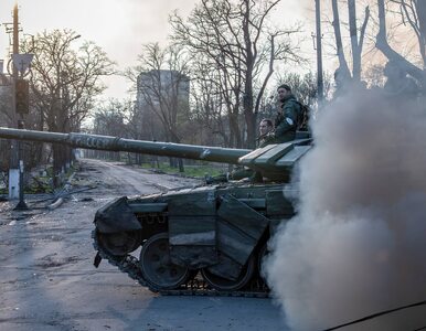 Miniatura: Trwają zacięte walki na wschodzie Ukrainy....