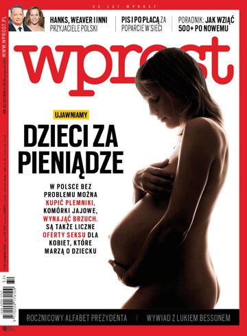 Okładka tygodnika Wprost nr 32/2017 (1798)