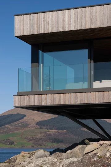 Dom na skale, projekt Cameron Webster Architects 