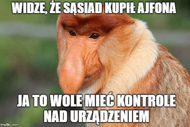 Mem z nosaczem i Xiaomi