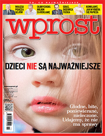 Okładka tygodnika Wprost nr 11/2013 (1568)