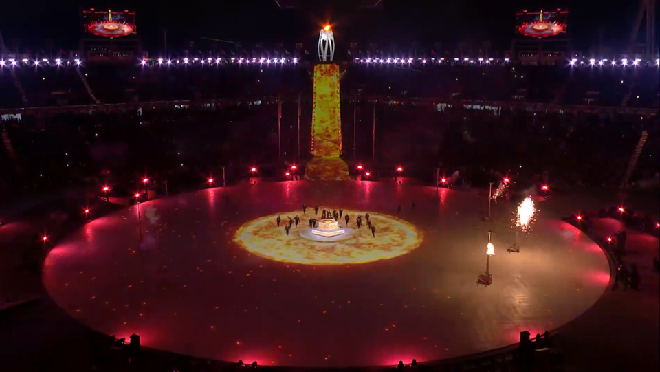 Ceremonia zamknięcia igrzysk w Pjongczangu 