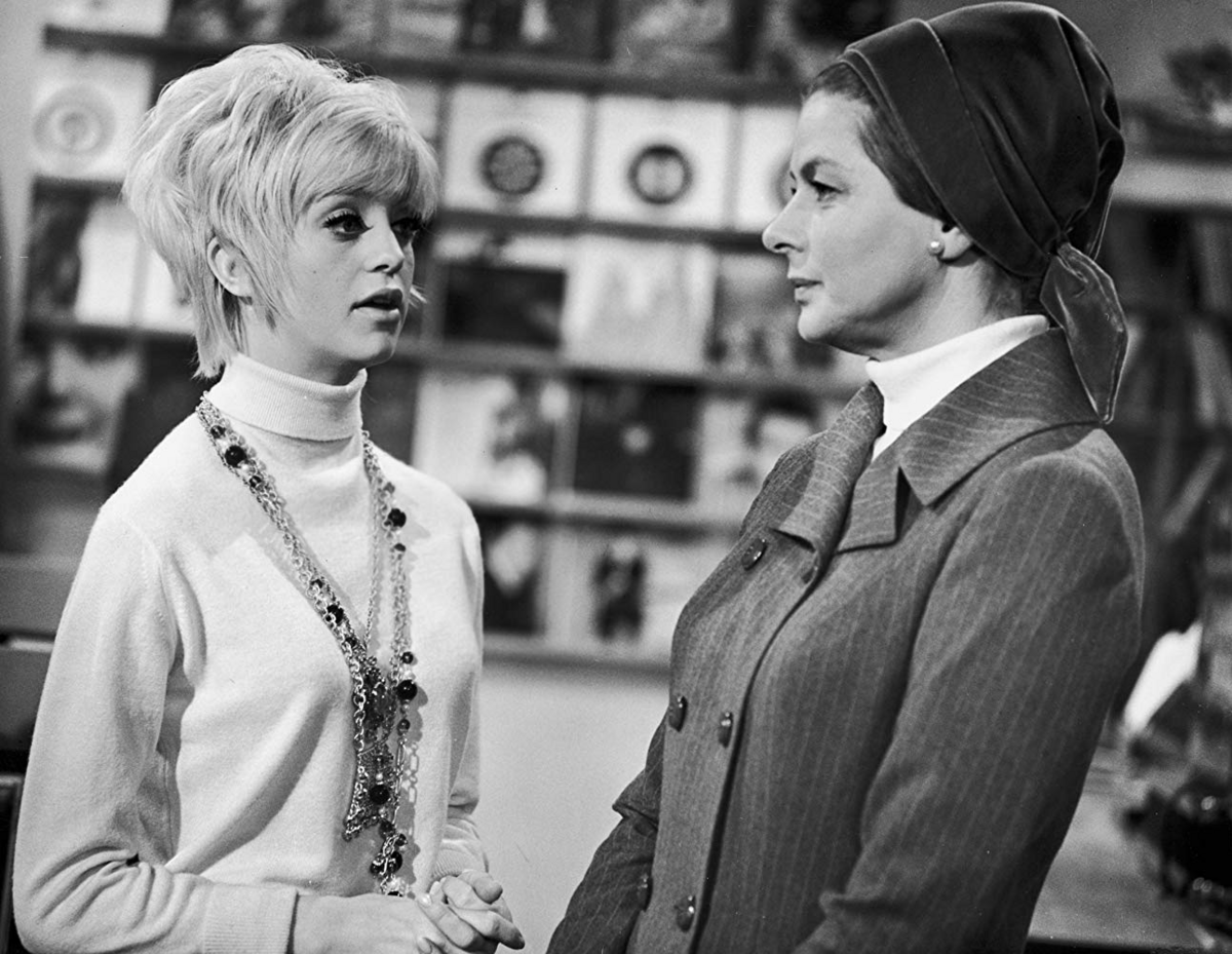 Ingrid Bergman i Goldie Hawn w „Kwiat kaktusa” (1969) 