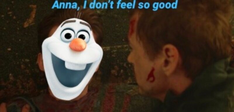 Mem inspirowany filmem „Frozen 2” 
