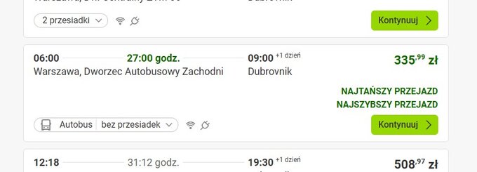 Dubrownik z FlixBusem
